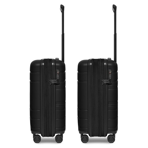 Redolz Essentials 11 4 roulettes Trolley de cabine 55 cm avec soufflet d'extension