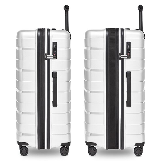 Bergpfeil Travel 4-roll Trolley L 75 cm avec soufflet d'extension