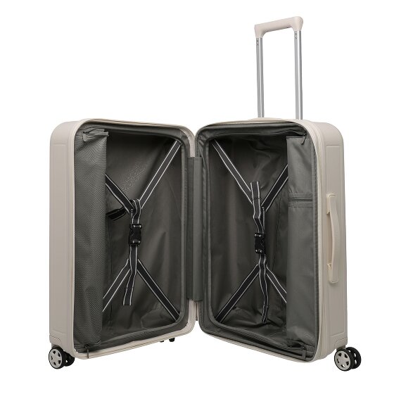 Travelite Panello 4 roulettes Trolley M 65 cm avec soufflet d'extension