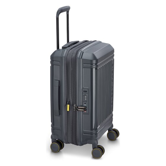 Delsey Paris Lutece 4 roues Valise cabine 55 cm '"avec soufflet d''extension"'