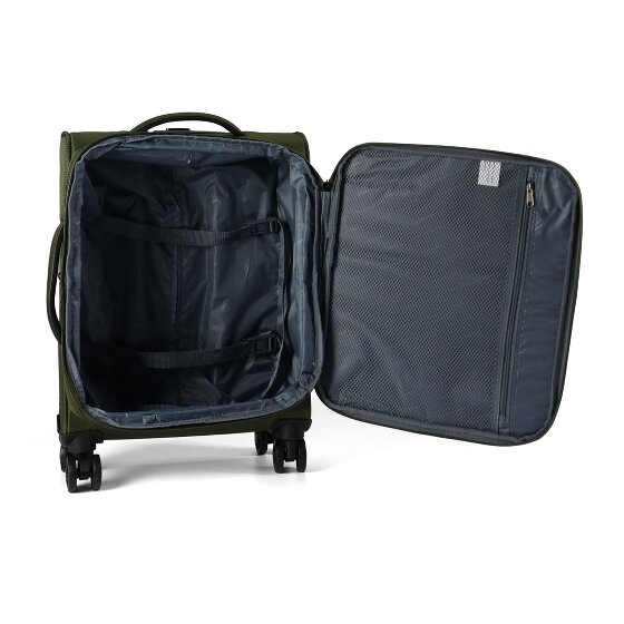 Benzi 5825 4 roulettes Trolley de cabine 55 cm avec soufflet d'extension