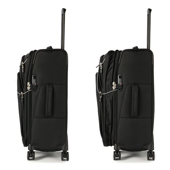 Samsonite Spark Sng Eco 4 roulettes Trolley 67 cm avec soufflet d'extension