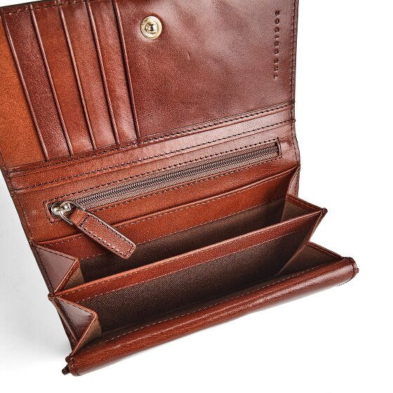 The Bridge Cecilia Porte-monnaie Protection RFID Cuir véritable 17 cm
