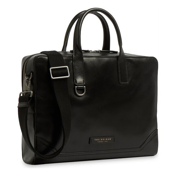 The Bridge Matteo Attaché-case Cuir véritable 38 cm Compartiment ordinateur