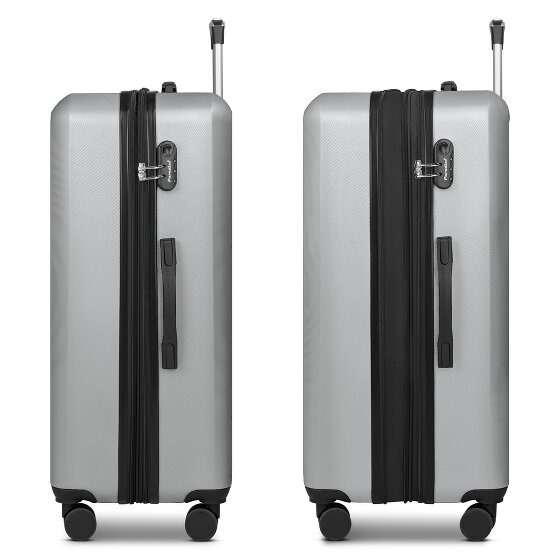 Check.In Paradise 2.0 4 roulettes Trolley L 78 cm avec soufflet d'extension