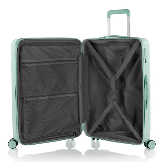 Heys Pastel 4 roulettes Trolley M 66 cm avec soufflet d'extension