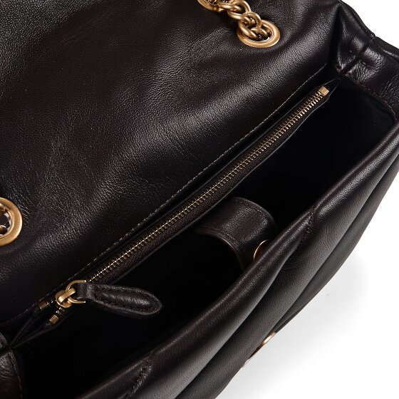 PINKO Love Puff Sac à bandoulière Cuir véritable 27 cm