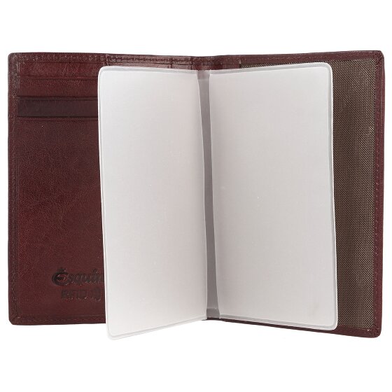 Esquire Toscana Étui pour cartes d'identité Protection RFID Cuir 9 cm