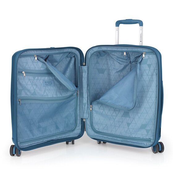 Gabol Queens 4 roulettes Set de valises 4 pièces avec soufflet d'extension