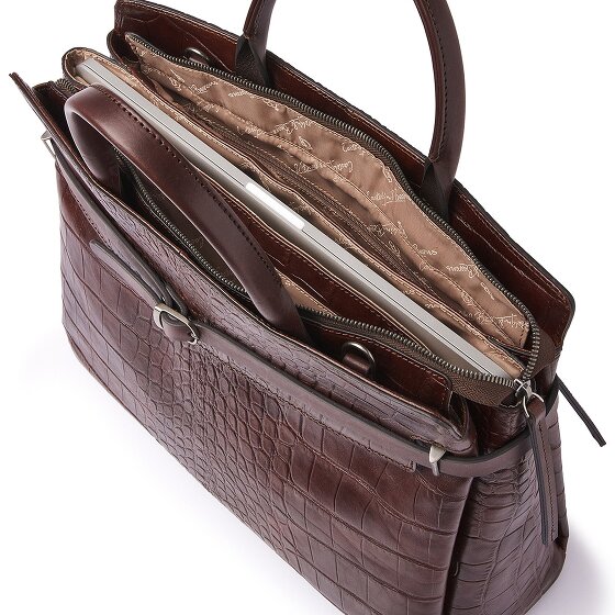 Castelijn & Beerens Kaat Porte-documents Protection RFID Cuir 39 cm Compartiment pour ordinateur portable