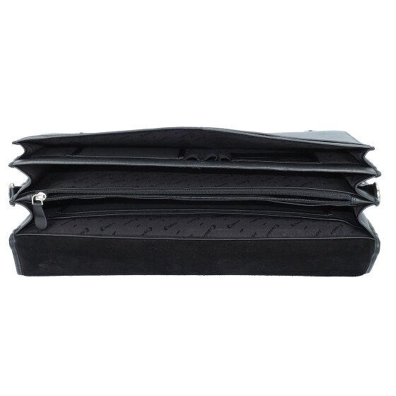 Esquire Porte-documents Oxford en cuir 41 cm pour ordinateur portable