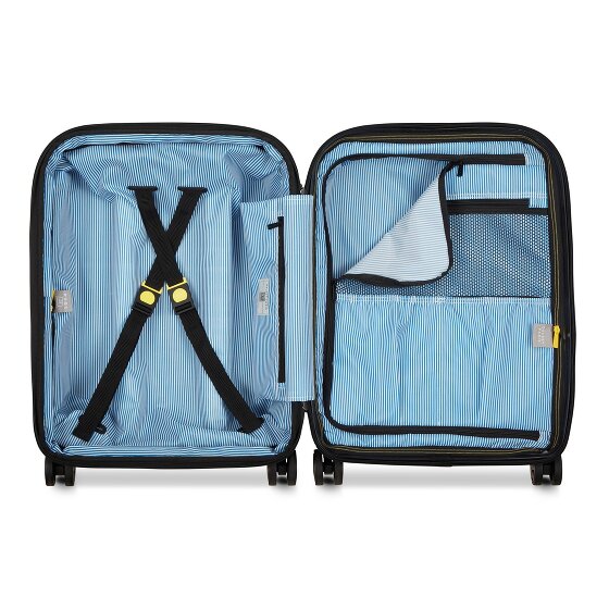 Delsey Paris Carrousel 2 4 roulettes Trolley de cabine 55 cm avec soufflet d'extension