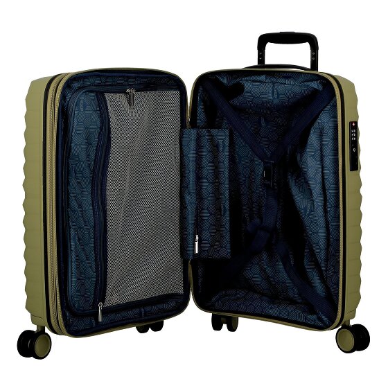 Jump Xwave 4 roulettes Trolley de cabine 55 cm avec soufflet d'extension