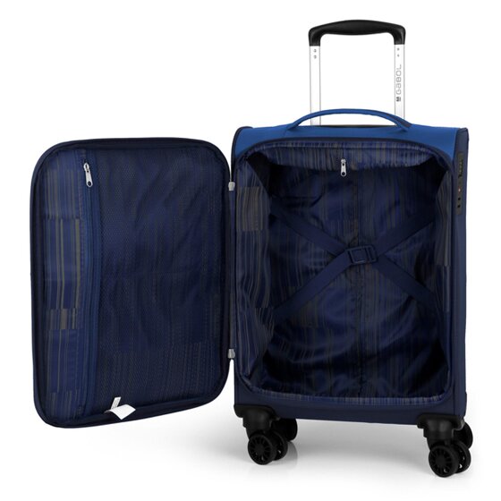 Gabol Cloud 4 roulettes Set de valises 3 pièces avec soufflet d'extension