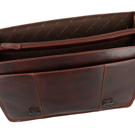 Greenburry Rugged Porte-documents Messenger Cuir 40.5 cm Compartiment pour ordinateur portable