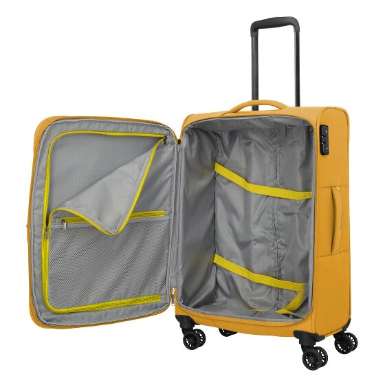 Travelite Umbria 4 roulettes Set de valises 3 pièces avec soufflet d'extension