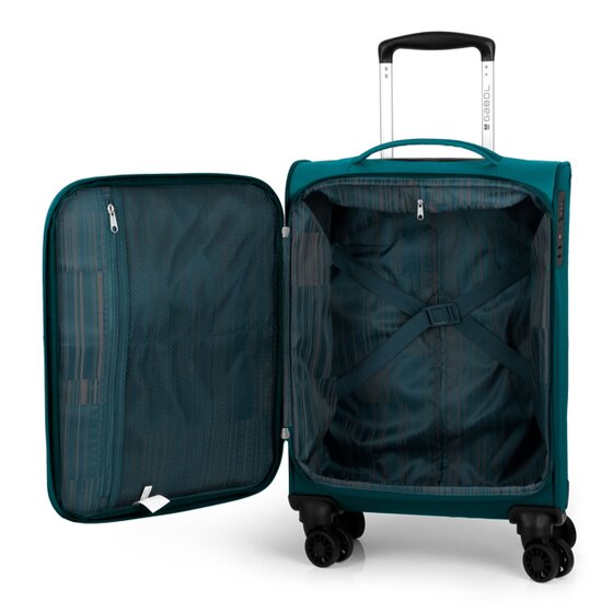 Gabol Cloud 4 roulettes Set de valises 3 pièces avec soufflet d'extension