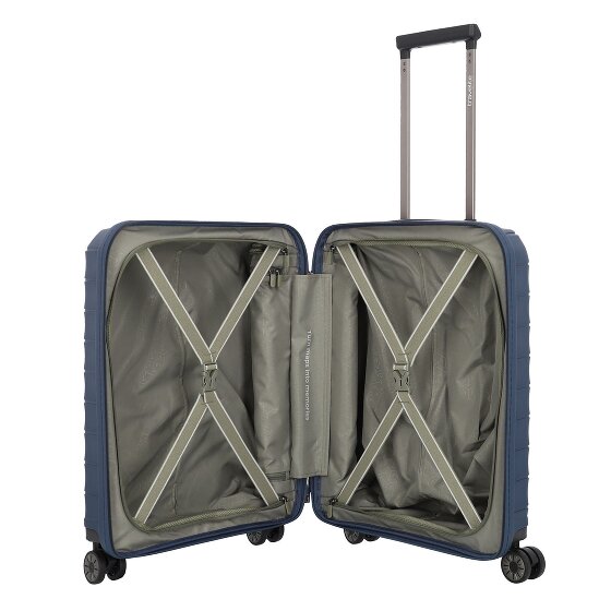 Travelite Mooby 4 roulettes Trolley de cabine S 55 cm