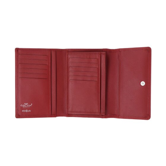 Golden Head Polo Porte-monnaie Protection RFID Cuir véritable 14 cm