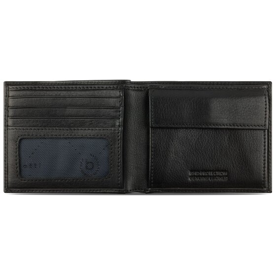 bugatti Nome Porte-monnaie Protection RFID Cuir 11 cm