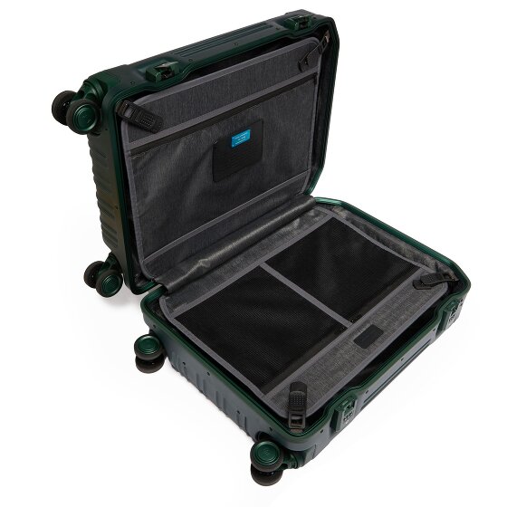 Piquadro PQ-LM Trousse à roulettes cabine 55 cm Compartiment pour ordinateur portable