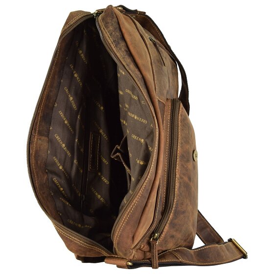 Greenburry Vintage Revolver Bag Sac à bandoulière en cuir 40 cm
