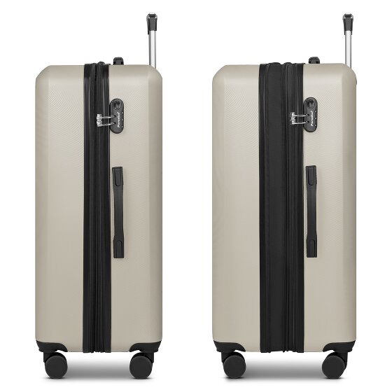 Check.In Paradise 2.0 4 roulettes Trolley L 78 cm avec soufflet d'extension