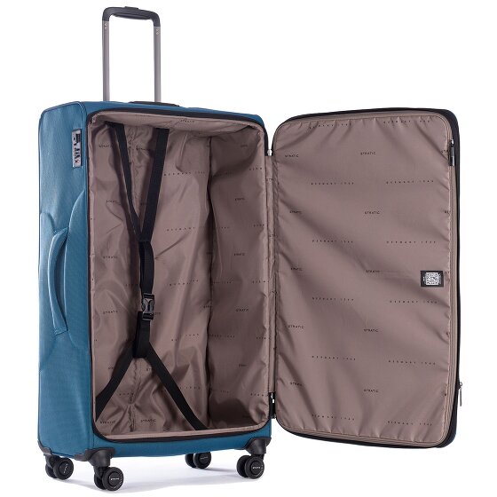 Stratic Bendigo Light + 4 roues Valise cabine 84 cm '"avec soufflet d''extension"'