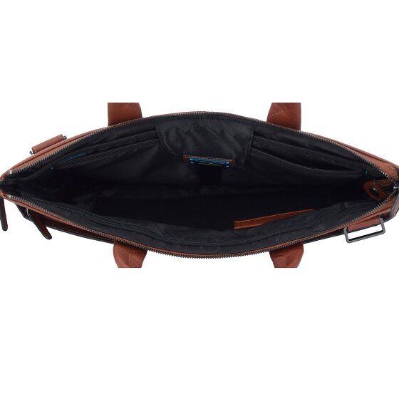 Piquadro Black Square Porte-documents en cuir 42 cm Compartiment pour ordinateur portable