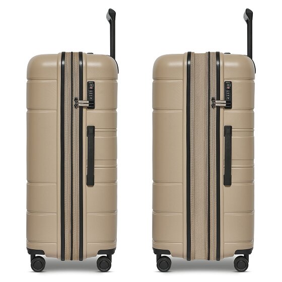 Redolz Essentials 11 4 roulettes Trolley 76 cm avec soufflet d'extension