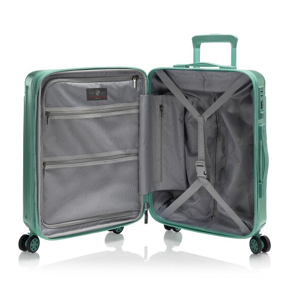 Heys Alumix 4 roulettes Trolley de cabine S 55 cm avec soufflet d'extension