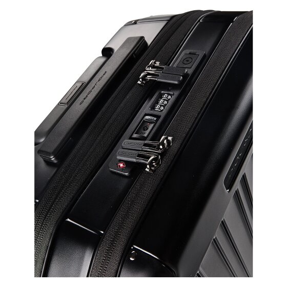 Piquadro PQ-Light 4 roues Valise cabine S 56 cm Compartiment ordinateur avec soufflet d'extension