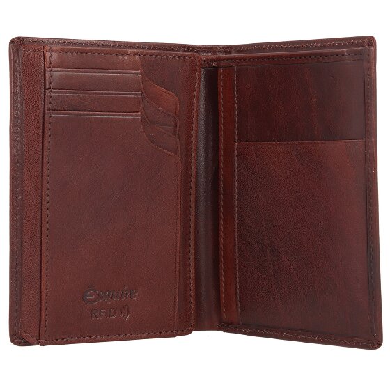 Esquire Toscana Passetui Porte-monnaie RFID Cuir 10 cm