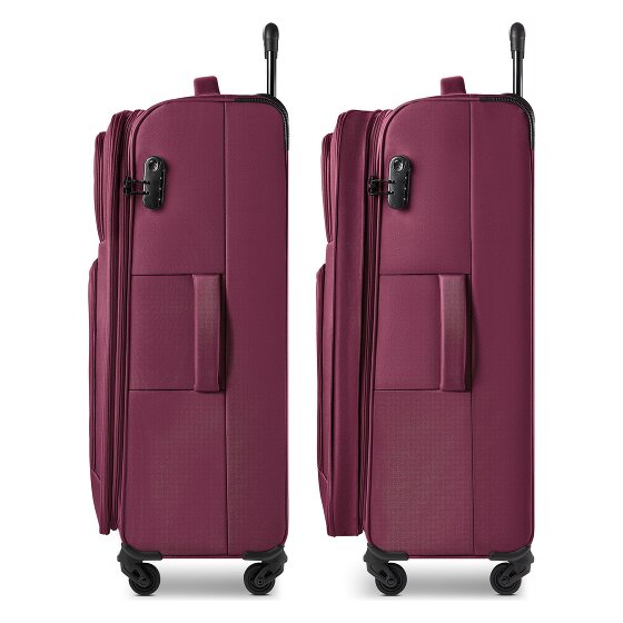 Smartbox Edition 04 4 roues Valise cabine 78 cm avec soufflet d'extension