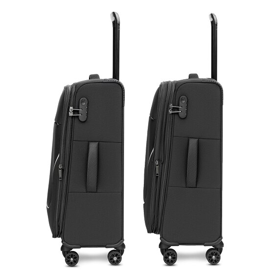 Stratic taska 4 roues trolley M 65 cm avec soufflet d'extension