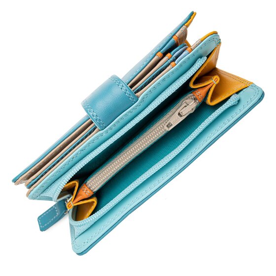 Mywalit Medium Snap Wallet Porte-monnaie en cuir 13 cm