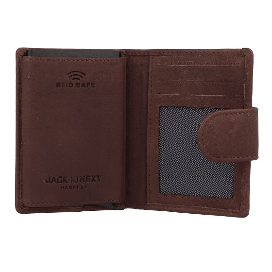 Jack Kinsky Aruba Porte-monnaie Protection RFID Cuir 7.5 cm