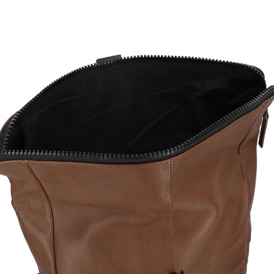 Burkely Minimal Mason Daypack Cuir véritable 37 cm Compartiment ordinateur