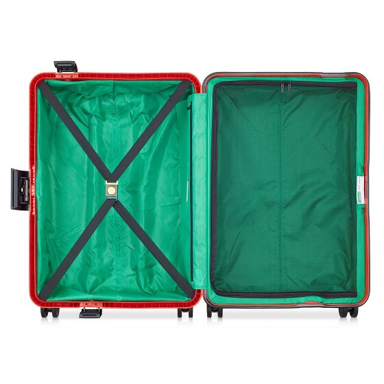 Delsey Paris x United Colors of Benetton Color Block Hardside 4-roll Trolley 67 cm