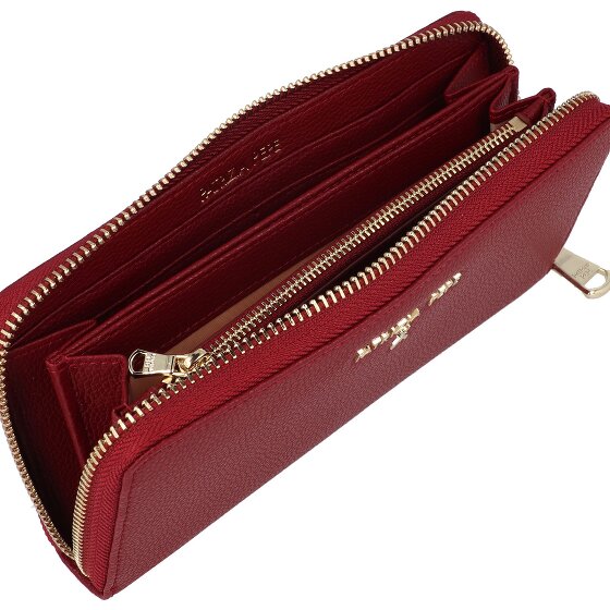 Patrizia Pepe Essentials Porte-monnaie en cuir 19 cm