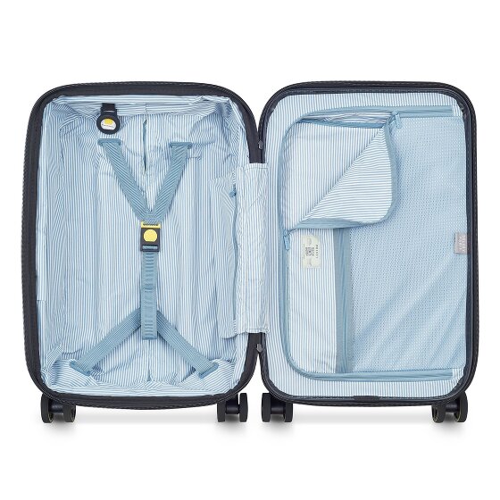 Delsey Paris Turenne 2.0 4 roulettes Trolley de cabine 55 cm Compartiment pour ordinateur portable