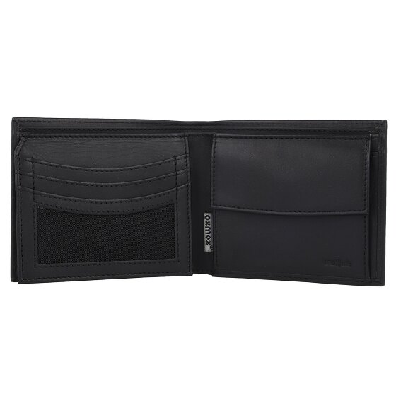 oxmox Leather Porte-monnaie Protection RFID Cuir 12 cm