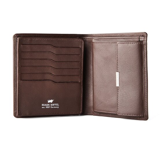 Braun Büffel Golf 3.0 Porte-monnaie Protection RFID Cuir 11 cm