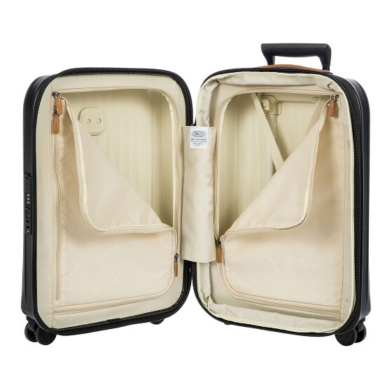 Bric's Taormina 4 roulettes Trolley S 57 cm avec soufflet d'extension