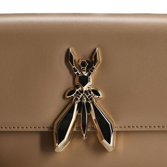 Patrizia Pepe Essential Fly Sac à bandoulière Cuir véritable 22 cm