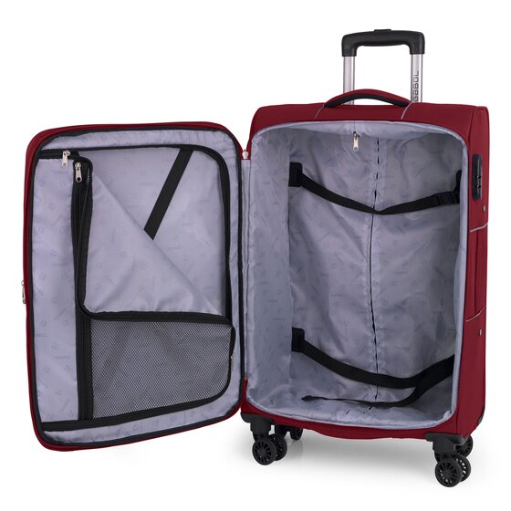 Gabol Juego 4 roues Set de valises 3 pièces
