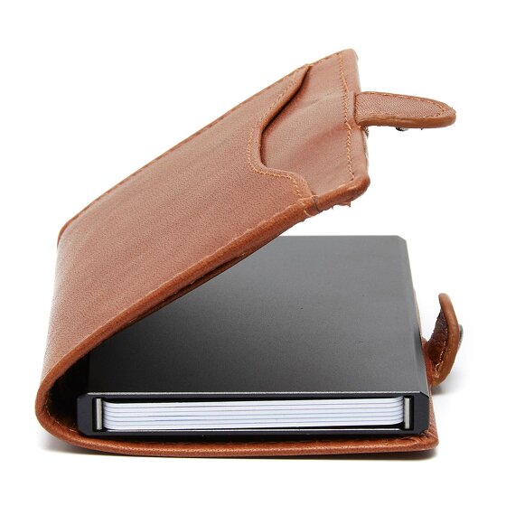 The Chesterfield Brand Albury Étui pour cartes de crédit Protection RFID Cuir véritable 7 cm