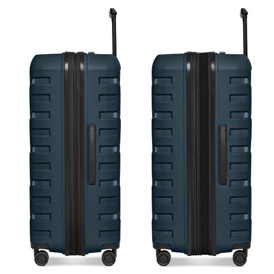 Smartbox Edition 01 4 roulettes Trolley 76 cm avec soufflet d'extension