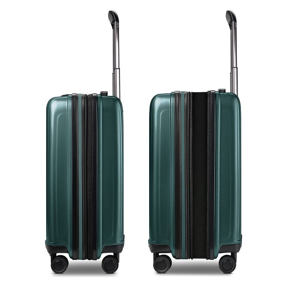Redolz Essentials 14 Set de valises à 4 roulettes + Beautycase 4 pcs. avec soufflet extensible