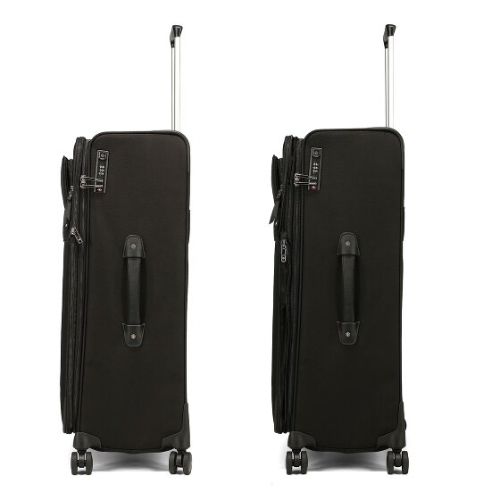Samsonite Beauhaven 4 roulettes Trolley 80 cm avec soufflet d'extension